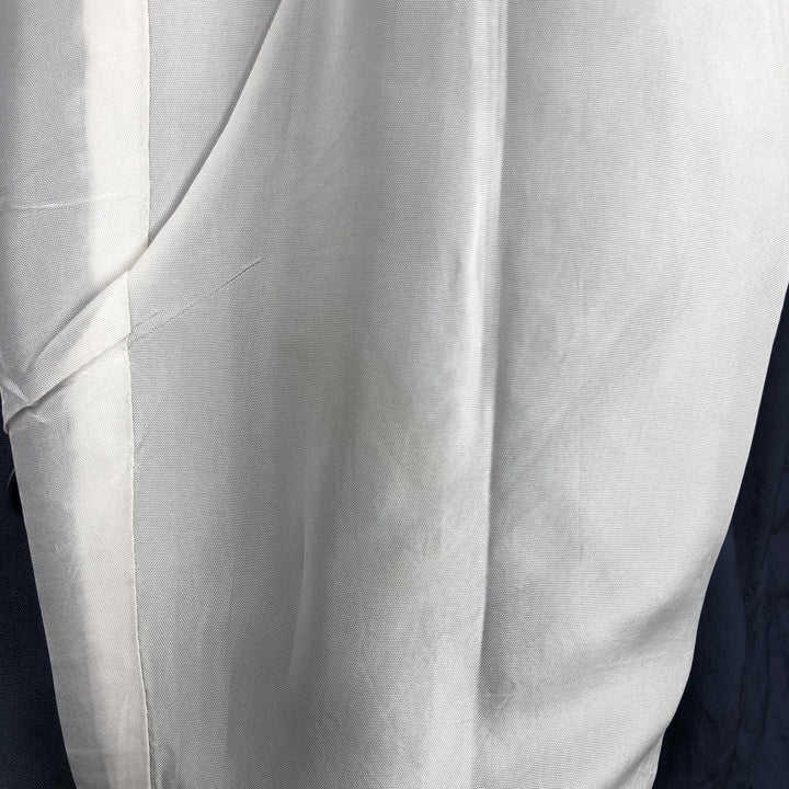 Pierre Cardin linen tailored jacket, men's size XL (approx.) linen navy blue type Vintage Second Hand