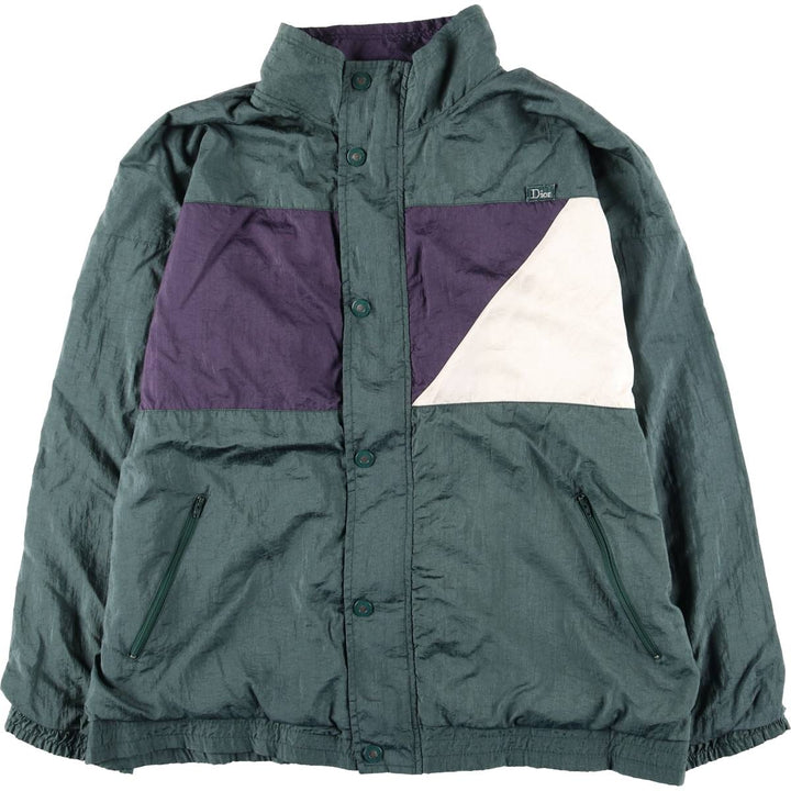 Christian Dior MONSIEUR Nylon Jacket, Men's Size L (approx.) Nylon green type Vintage Second Hand