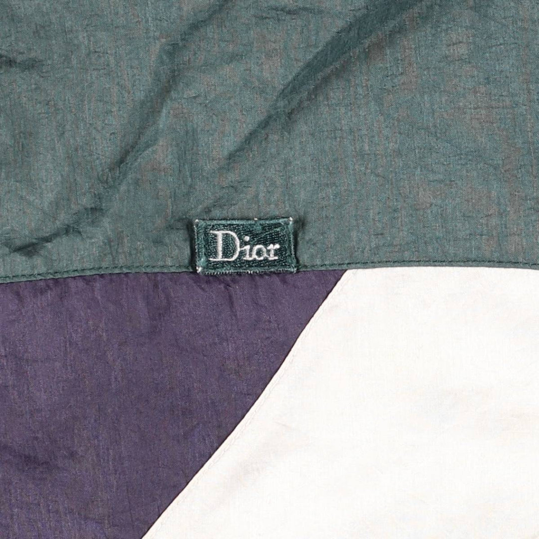 Christian Dior MONSIEUR Nylon Jacket, Men's Size L (approx.) Nylon green type Vintage Second Hand