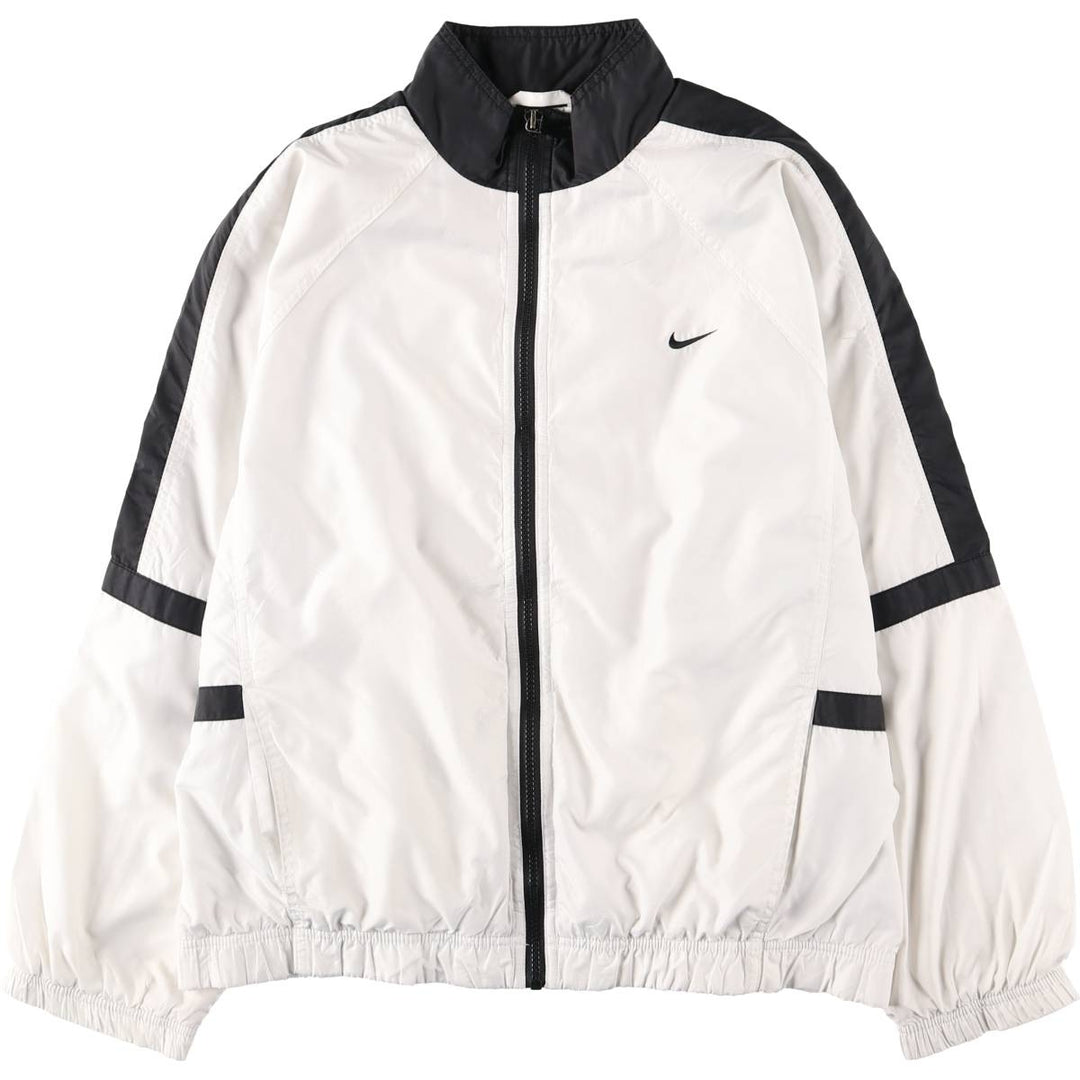 1990'S Nike Windbreaker, Women's Size M (approx.), Vintage polyester white type Vintage Second Hand