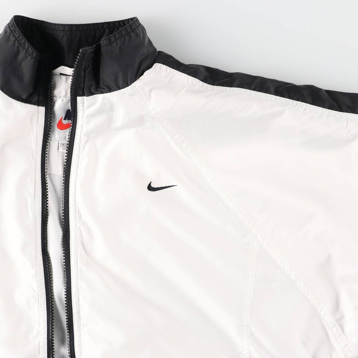 1990'S Nike Windbreaker, Women's Size M (approx.), Vintage polyester white type Vintage Second Hand