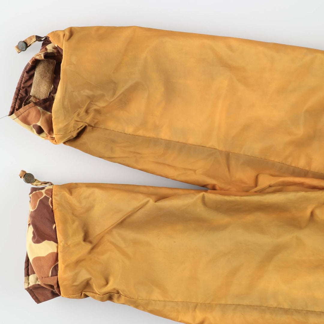 1970'S Columbia Yellowstone Tag Duck Hunter Camo Mountain Jacket Shell Jacket Men's Size L (approx.) unclear brown type Vintage Second Hand