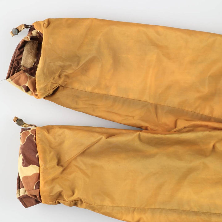 1970'S Columbia Yellowstone Tag Duck Hunter Camo Mountain Jacket Shell Jacket Men's Size L (approx.) unclear brown type Vintage Second Hand