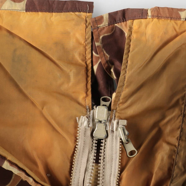 1970'S Columbia Yellowstone Tag Duck Hunter Camo Mountain Jacket Shell Jacket Men's Size L (approx.) unclear brown type Vintage Second Hand