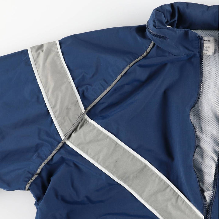 2000'S US Military Issue USAF PTU Training Jacket, Nylon Jacket, Made in USA, Large Regular Size (Equivalent to Men's L) Nylon navy blue type Vintage Second Hand