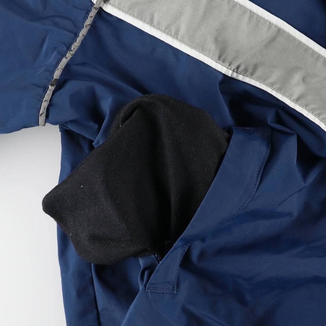 2000'S US Military Issue USAF PTU Training Jacket, Nylon Jacket, Made in USA, Large Regular Size (Equivalent to Men's L) Nylon navy blue type Vintage Second Hand