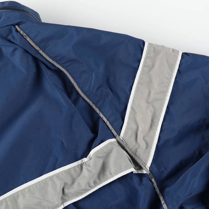 2000'S US Military Issue USAF PTU Training Jacket, Nylon Jacket, Made in USA, Large Regular Size (Equivalent to Men's L) Nylon navy blue type Vintage Second Hand