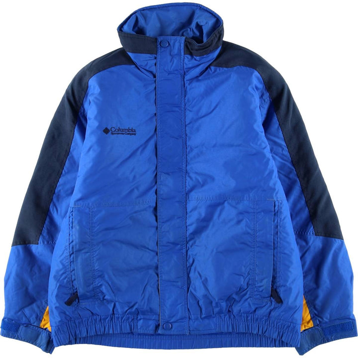 90s-00'S Columbia Padded Puffer Jacket, Men's Size Medium unclear blue type Vintage Second Hand