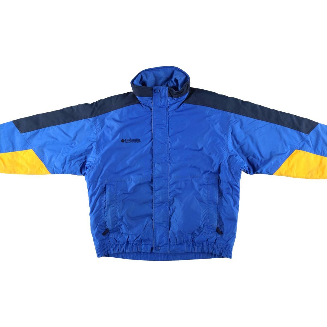 90s-00'S Columbia Padded Puffer Jacket, Men's Size Medium unclear blue type Vintage Second Hand