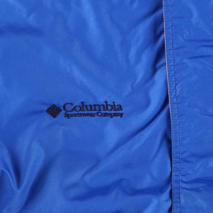 90s-00'S Columbia Padded Puffer Jacket, Men's Size Medium unclear blue type Vintage Second Hand