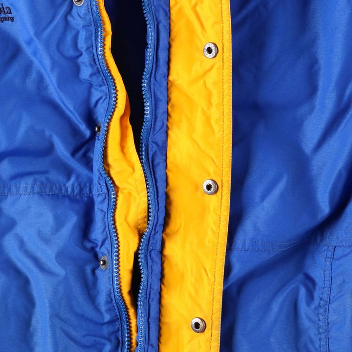 90s-00'S Columbia Padded Puffer Jacket, Men's Size Medium unclear blue type Vintage Second Hand