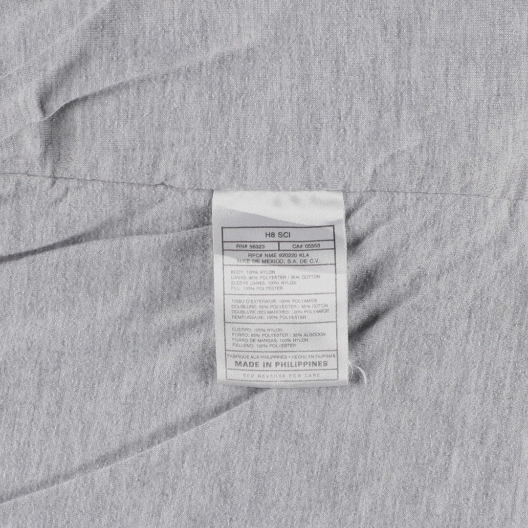 90s-00'S Nike Nylon Hoodie, Men's Size L (approx.) Nylon Blue type light blue Vintage Second Hand