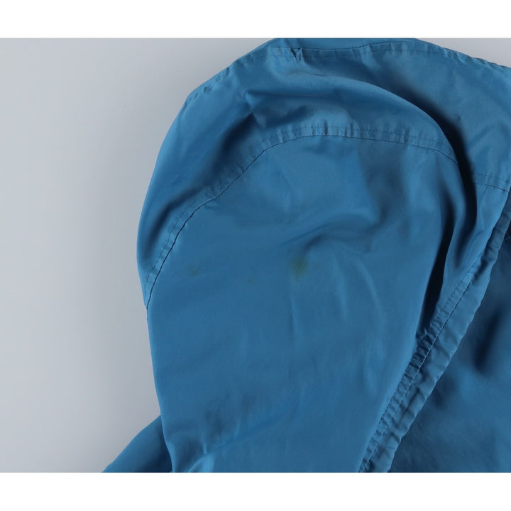 90s-00'S Nike Nylon Hoodie, Men's Size L (approx.) Nylon Blue type light blue Vintage Second Hand
