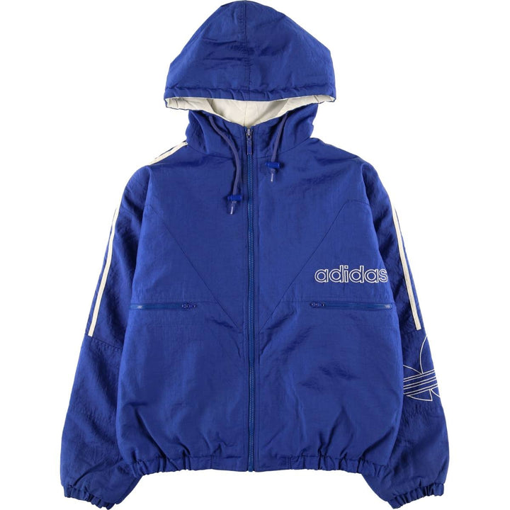 Vintage Adidas nylon parka from the 80s-90s, men's size M (approx.). Nylon blue type Vintage Second Hand