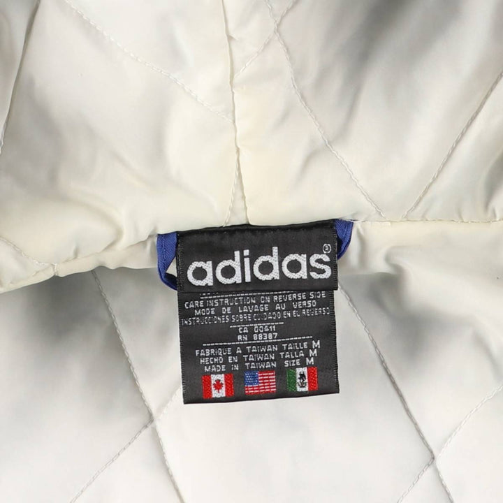 Vintage Adidas nylon parka from the 80s-90s, men's size M (approx.). Nylon blue type Vintage Second Hand