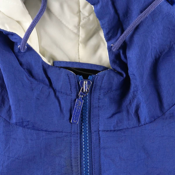 Vintage Adidas nylon parka from the 80s-90s, men's size M (approx.). Nylon blue type Vintage Second Hand