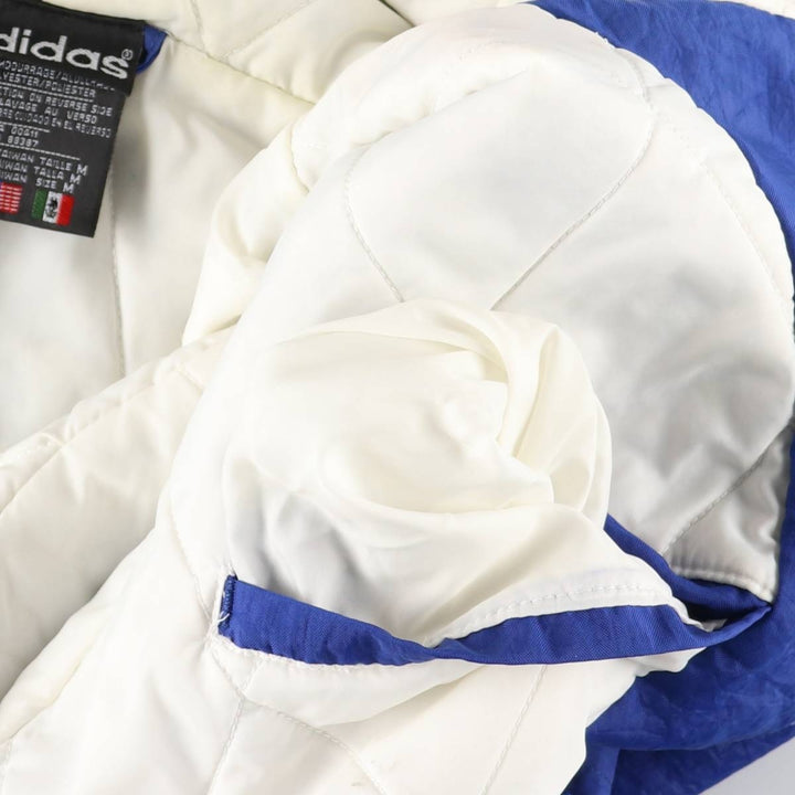 Vintage Adidas nylon parka from the 80s-90s, men's size M (approx.). Nylon blue type Vintage Second Hand