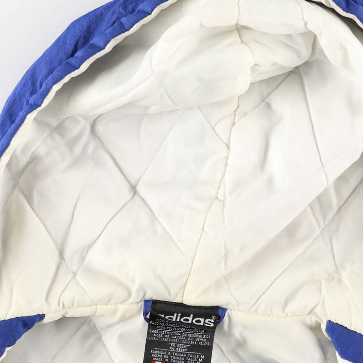 Vintage Adidas nylon parka from the 80s-90s, men's size M (approx.). Nylon blue type Vintage Second Hand