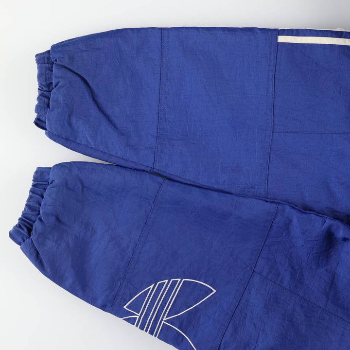 Vintage Adidas nylon parka from the 80s-90s, men's size M (approx.). Nylon blue type Vintage Second Hand