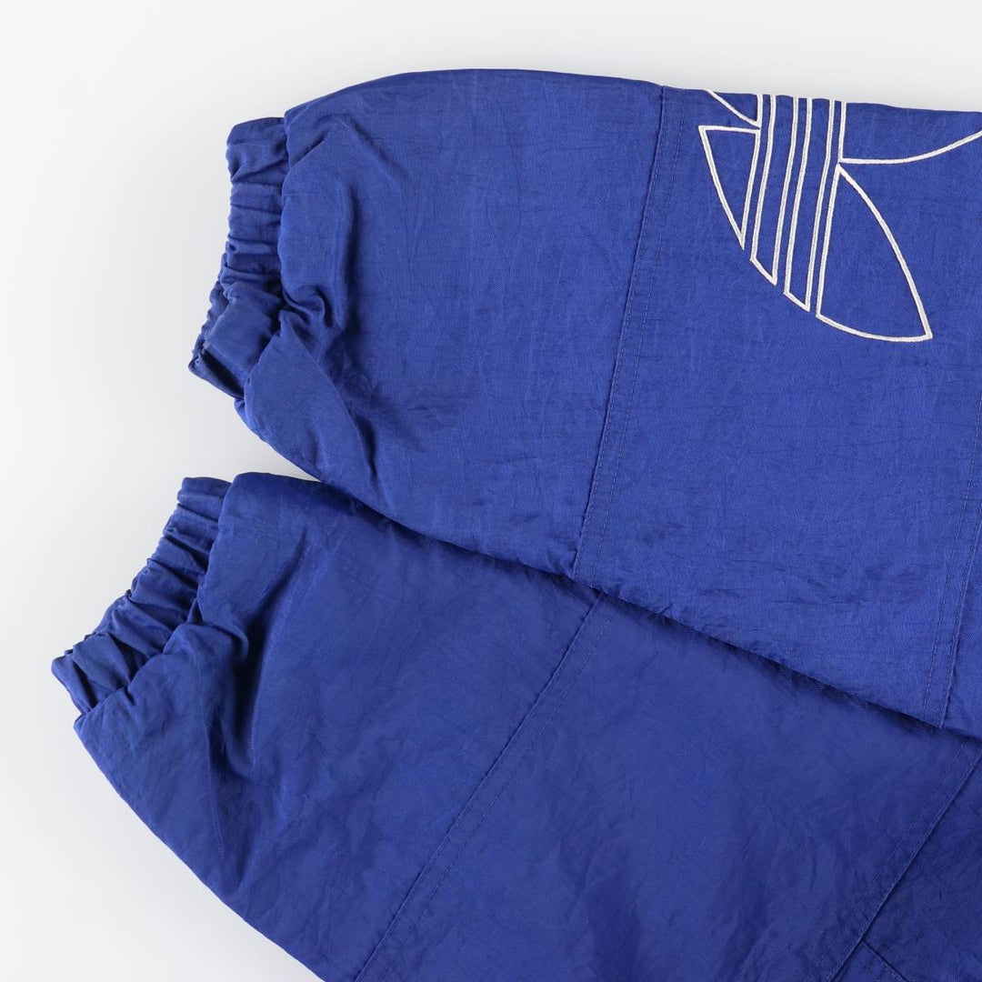 Vintage Adidas nylon parka from the 80s-90s, men's size M (approx.). Nylon blue type Vintage Second Hand