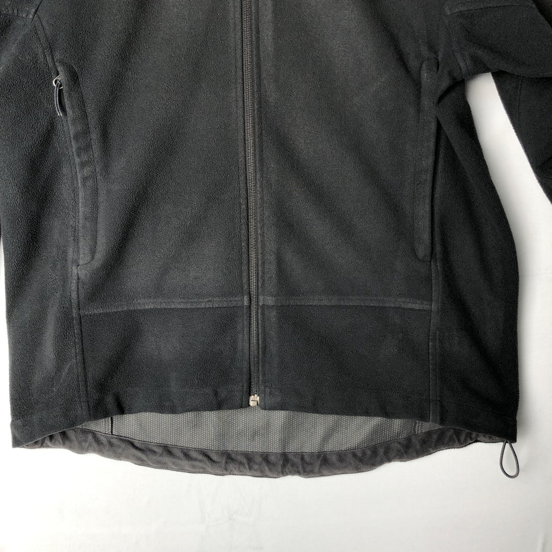 90s-00'S THE NORTH FACE fleece jacket, men's size M polyester black type Vintage Second Hand