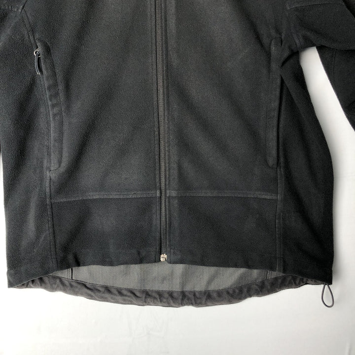 90s-00'S THE NORTH FACE fleece jacket, men's size M polyester black type Vintage Second Hand