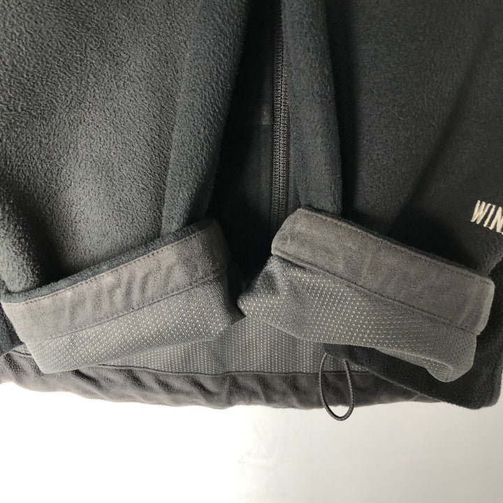 90s-00'S THE NORTH FACE fleece jacket, men's size M polyester black type Vintage Second Hand