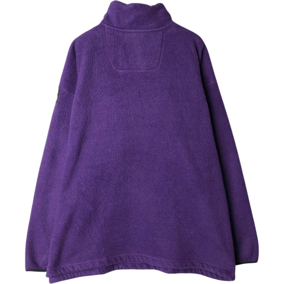 Adidas EQUIPMENT Half-Zip Fleece Pullover, Men's Size XL (approx.) polyester purple type Vintage Second Hand