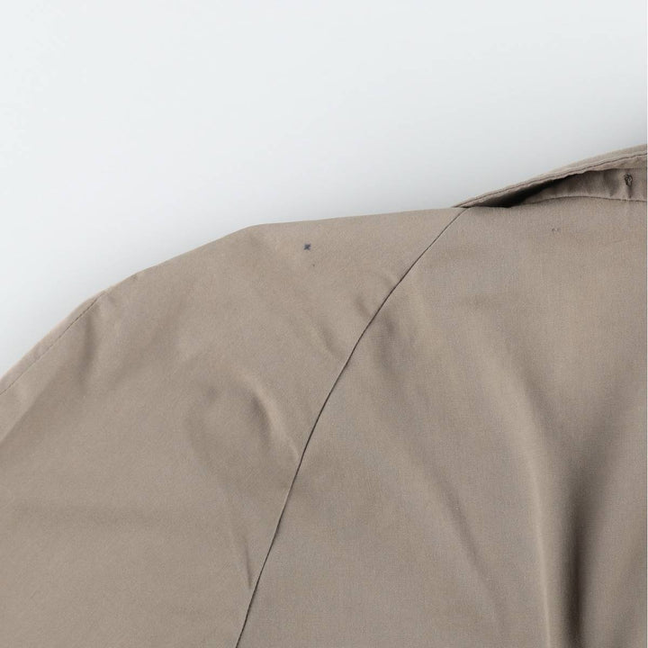 Aquascutum AQUA5 Balmacaan Coat, Made in England, Men's Size L polyester Beige type Vintage Second Hand