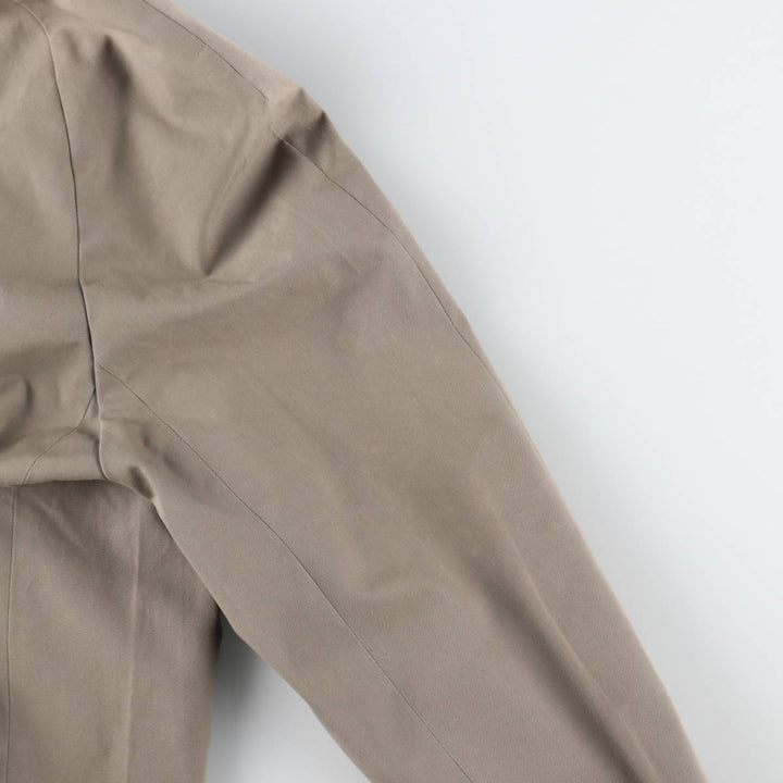 Aquascutum AQUA5 Balmacaan Coat, Made in England, Men's Size L polyester Beige type Vintage Second Hand