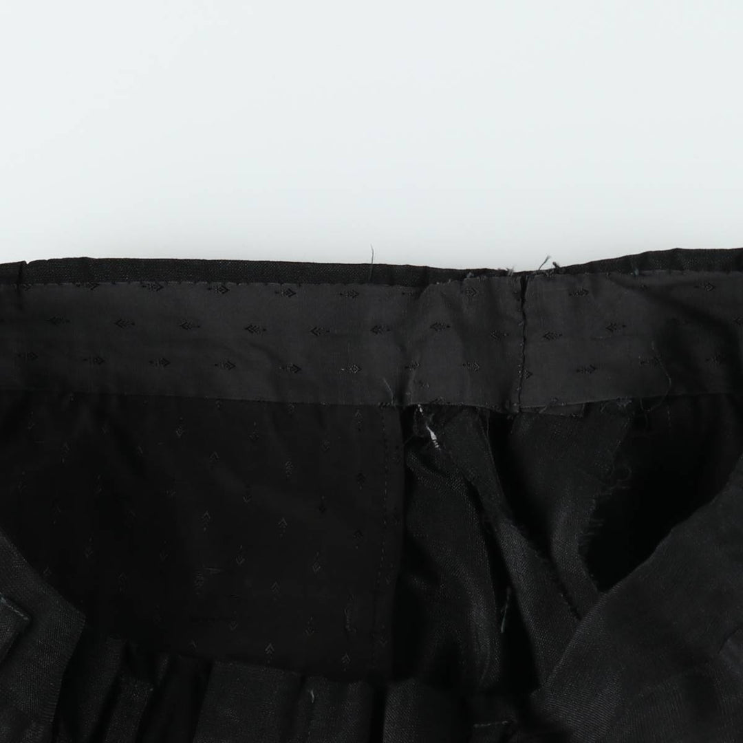Men's slacks, size W33 (approx.), vintage. unclear black type Vintage Second Hand