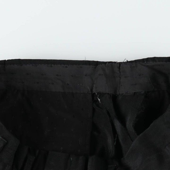 Men's slacks, size W33 (approx.), vintage. unclear black type Vintage Second Hand
