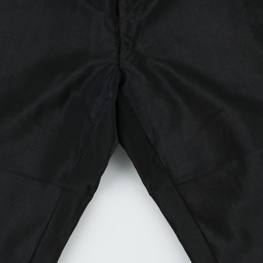 Men's slacks, size W33 (approx.), vintage. unclear black type Vintage Second Hand