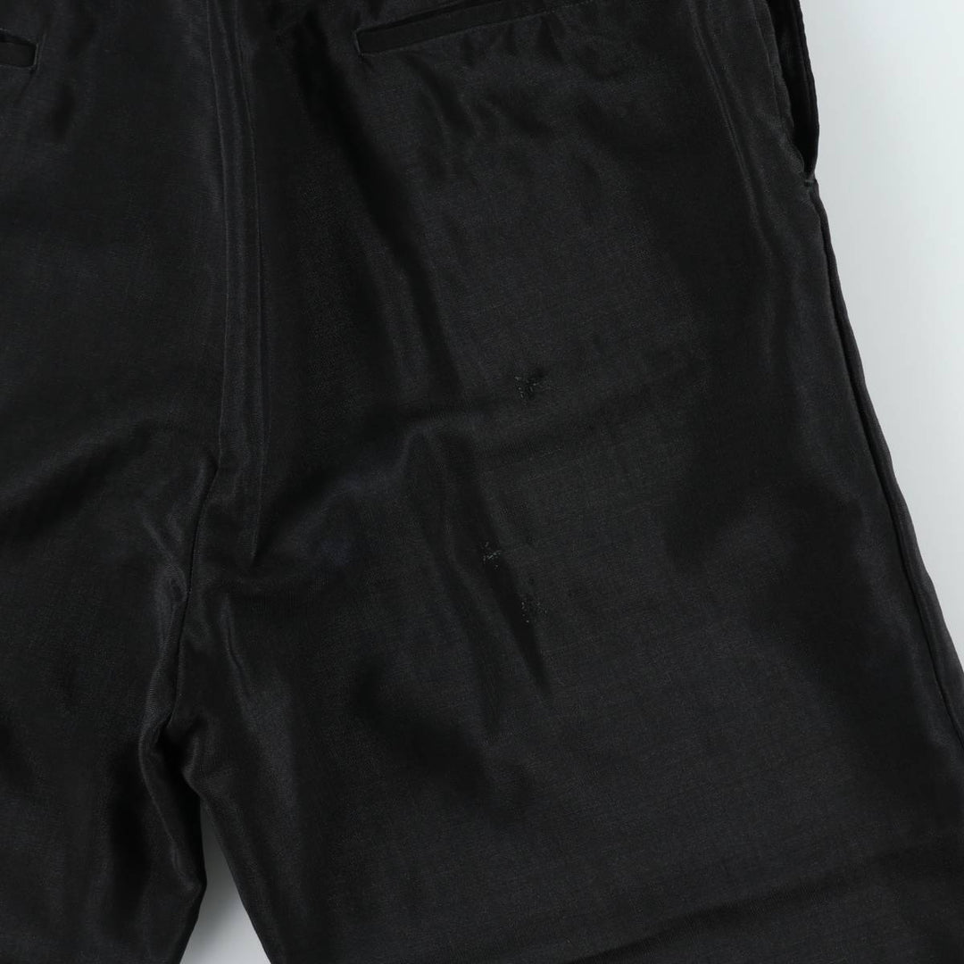 Men's slacks, size W33 (approx.), vintage. unclear black type Vintage Second Hand
