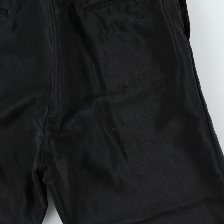 Men's slacks, size W33 (approx.), vintage. unclear black type Vintage Second Hand