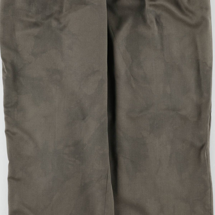 Brooks Brothers 346 Two-pleat Wool Pants, Men's Size 33 wool brown type Vintage Second Hand
