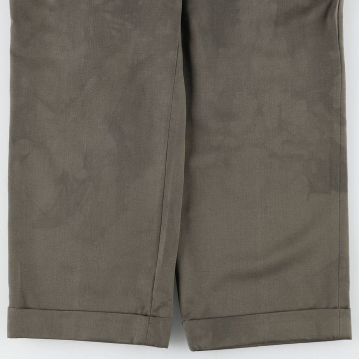 Brooks Brothers 346 Two-pleat Wool Pants, Men's Size 33 wool brown type Vintage Second Hand
