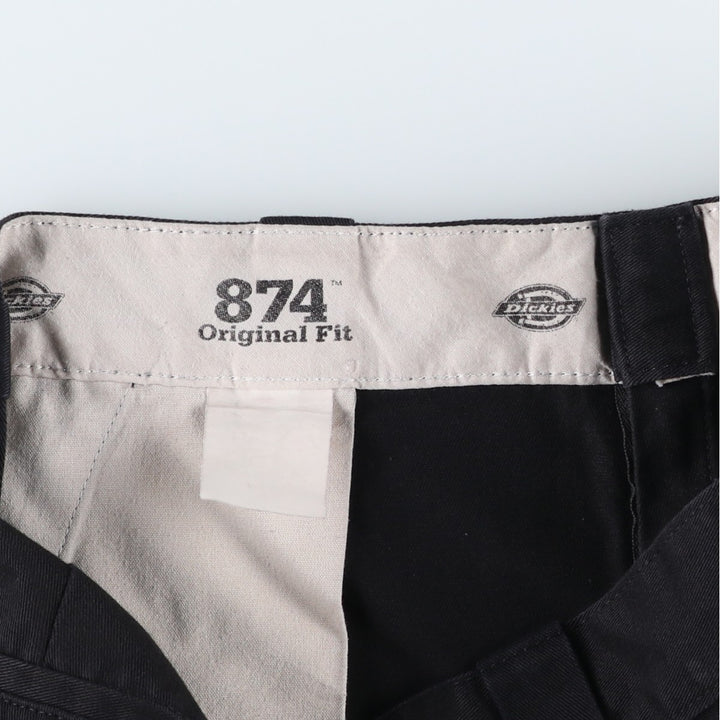 Dickies 874 Original Fit Work Pants for Men, W37 unclear black type Vintage Second Hand