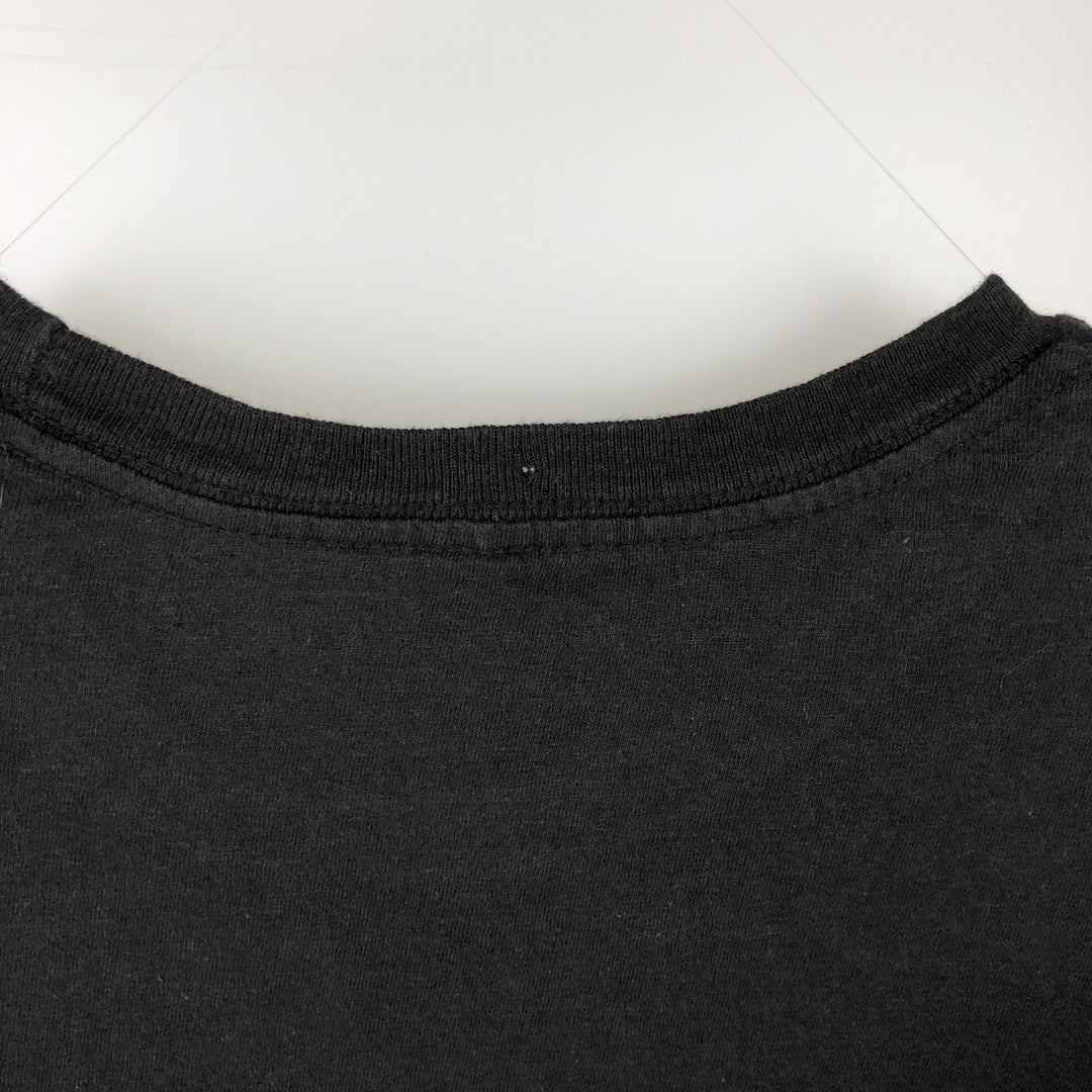HUNTERxHUNTER Character Print T-Shirt (Men's Size L) cotton black type Vintage Second Hand