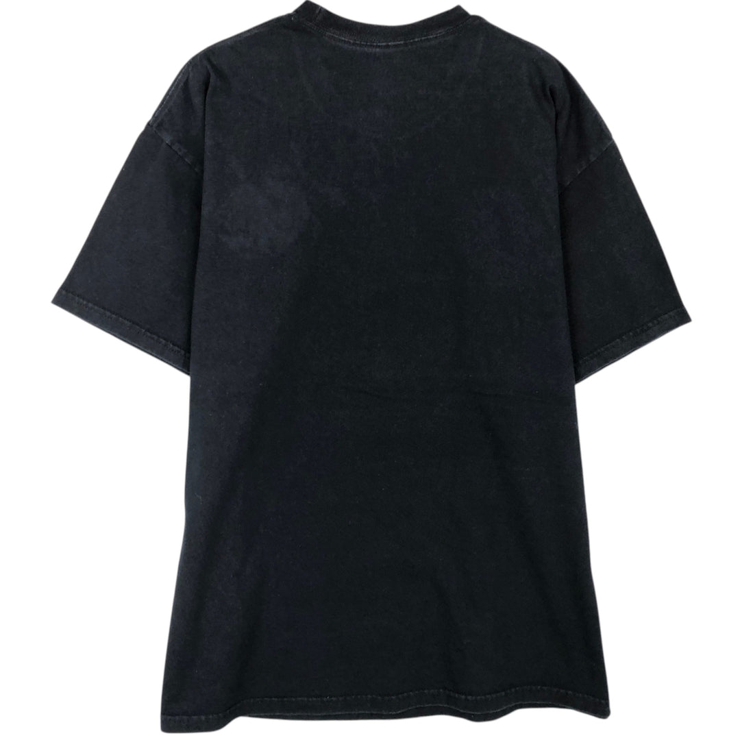 Marvel VENOM Character Print T-Shirt, Men's L size cotton black type Vintage Second Hand