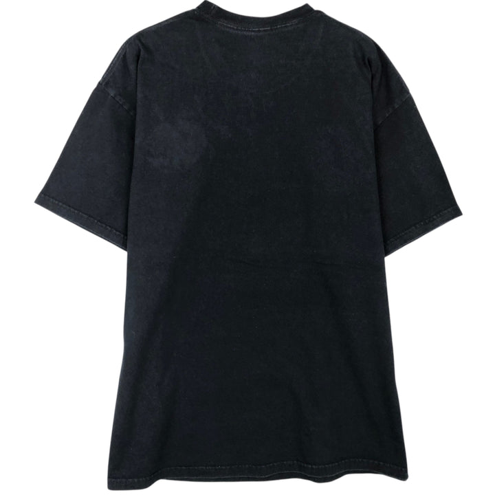 Marvel VENOM Character Print T-Shirt, Men's L size cotton black type Vintage Second Hand