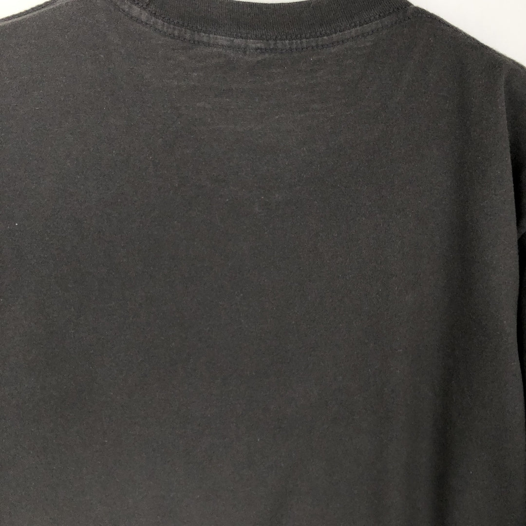 HUNTERxHUNTER Character Print T-Shirt (Men's Size M) cotton black type Vintage Second Hand