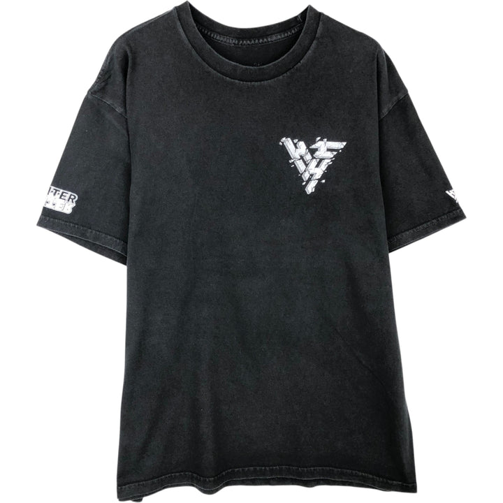 HUNTER HUNTER Hunter Hunter Killua Anime Character Print T-shirt Men's L size unclear black type Vintage Second Hand