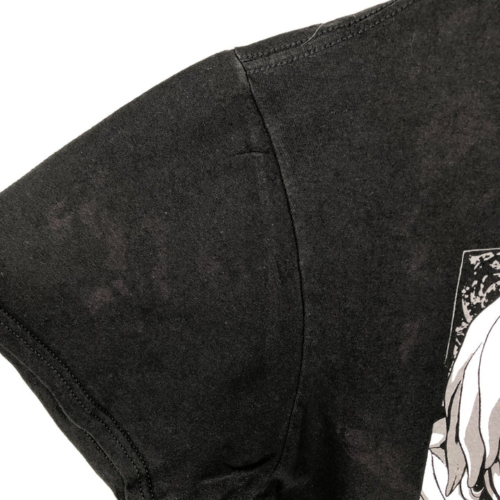 DEATH NOTE Anime Character Print T-Shirt Men's Size L cotton black type Vintage Second Hand