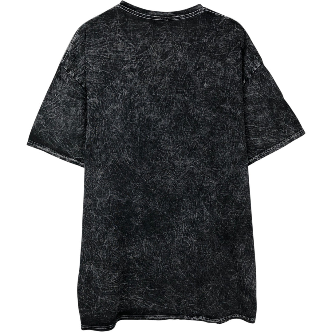 JoJo's Bizarre Adventure JoJo's Bizarre Adventure Anime Character Print T-Shirt Men's XL cotton black type Vintage Second Hand