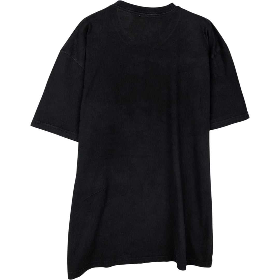 NARUTO SHIPPUDEN Naruto Shippuden Anime Character Print T-Shirt, Men's, Size XL cotton black type Vintage Second Hand