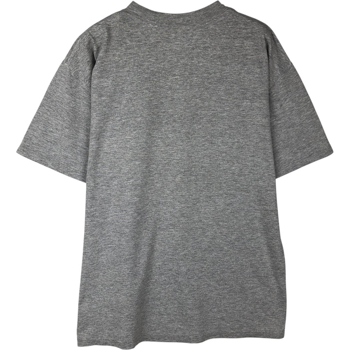 2000'S Walt Disney World Mickey Mouse character print T-shirt, made in USA, men's size L equivalent. cotton gray type Vintage Second Hand