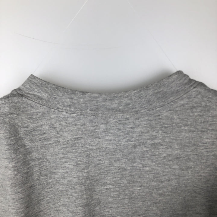 2000'S Walt Disney World Mickey Mouse character print T-shirt, made in USA, men's size L equivalent. cotton gray type Vintage Second Hand