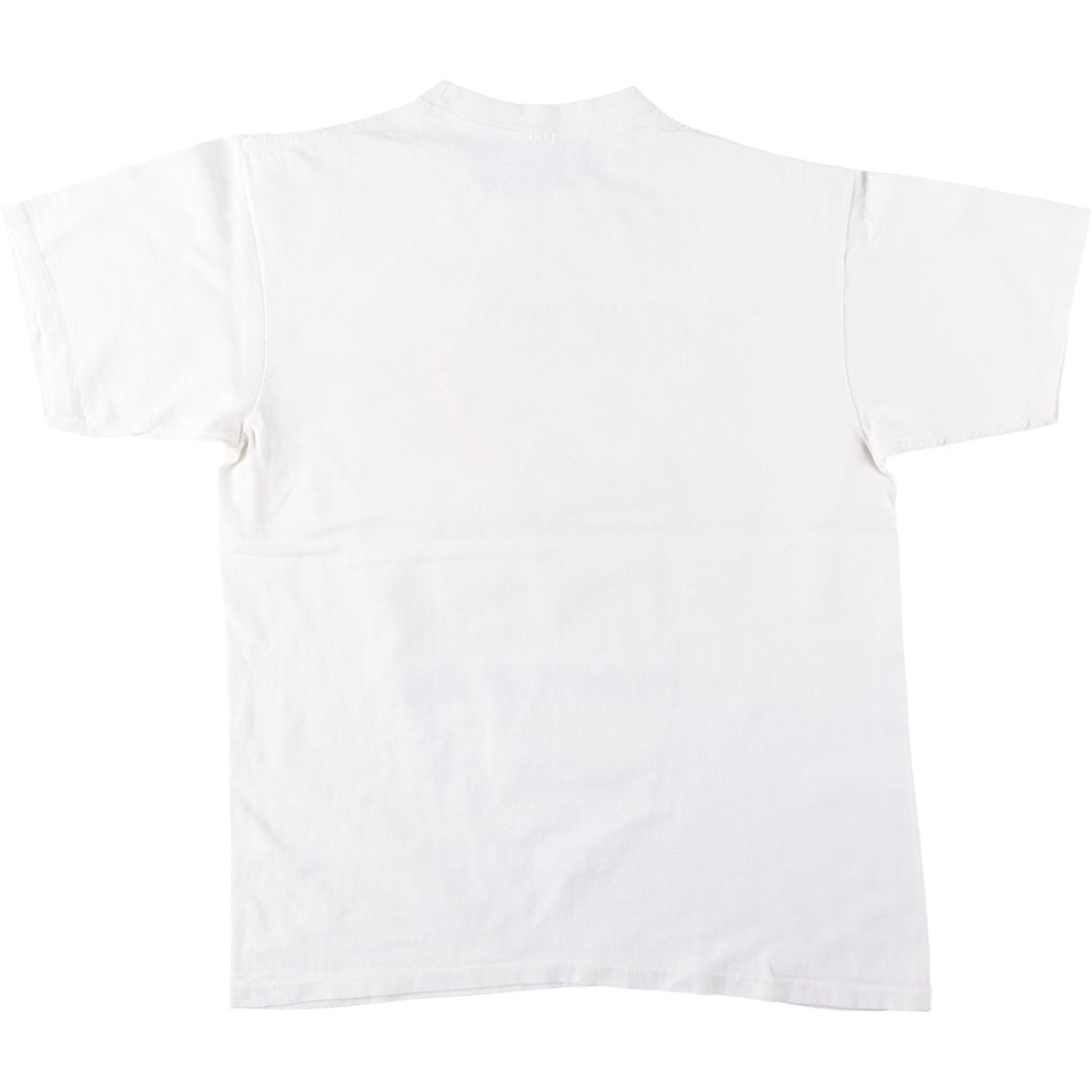 ~90'S T-Shirt HOOTERS Advertising T-Shirt Men's Size M (Equivalent) Vintage unclear white type Vintage Second Hand