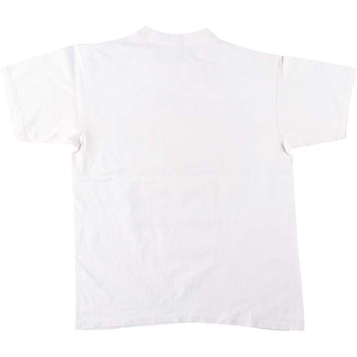 ~90'S T-Shirt HOOTERS Advertising T-Shirt Men's Size M (Equivalent) Vintage unclear white type Vintage Second Hand